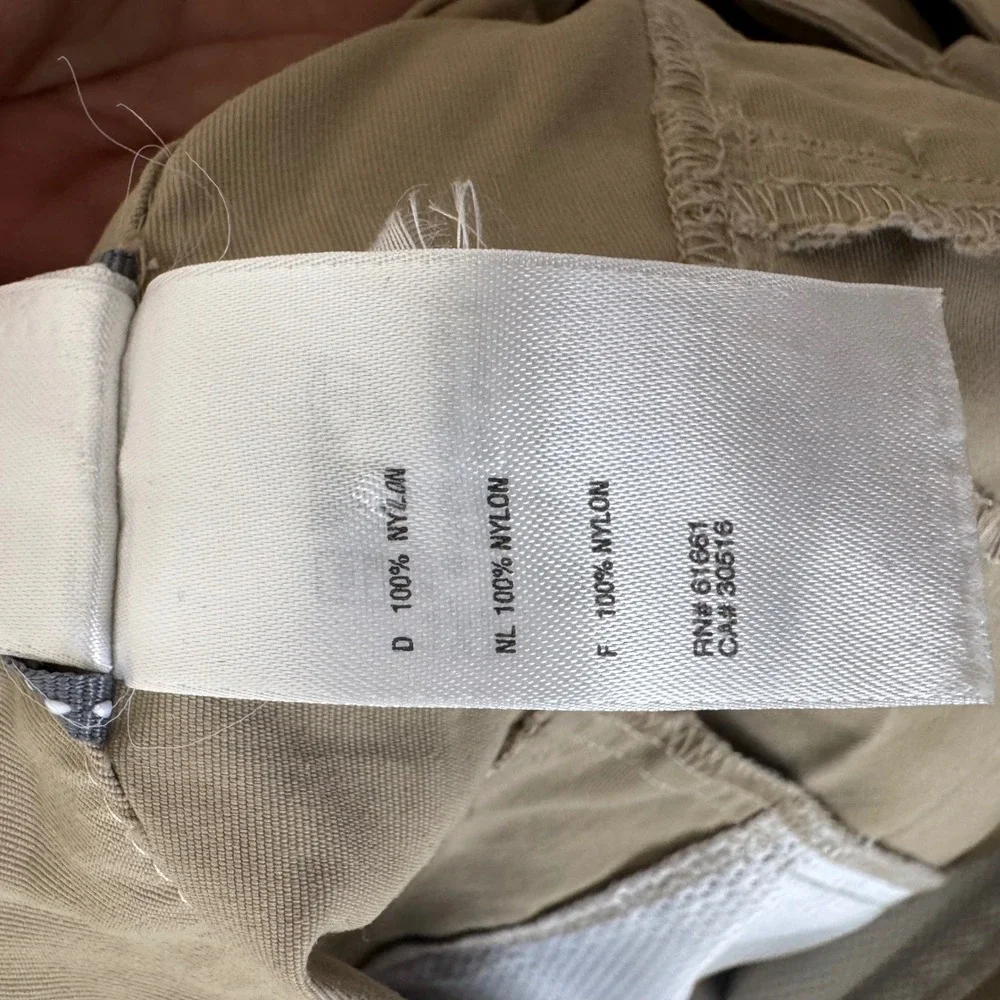 The North Face Womens Convertible‎ Cargo Pants Khaki Size 12 Outdoor Hiking